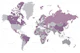 High detail world map Auberg