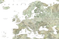 Detailed Europe map Livia ταπετσαρία