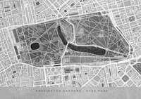 Kengsinton Gardens London gray tapete