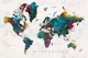 Wanderlust Charleena world map