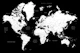 Connie world map with cities