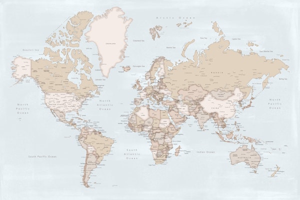 Renisha world map with cities