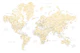 Remi world map with cities