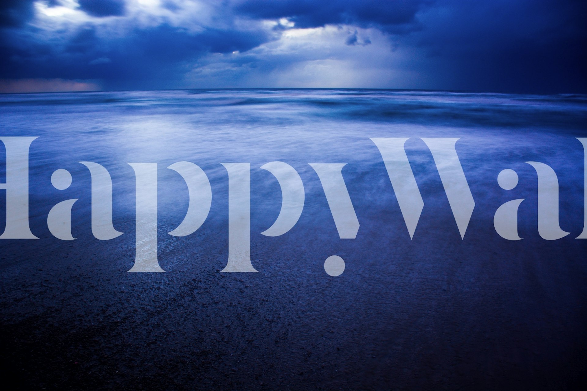 Vinterstorm over Sidni Ali beach