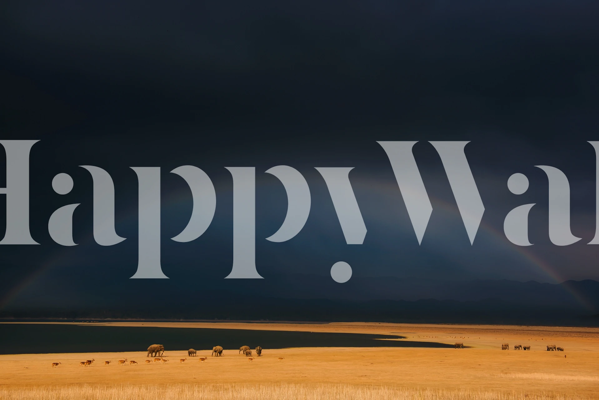 Papel pintado paisajístico en un ambiente de habitación.