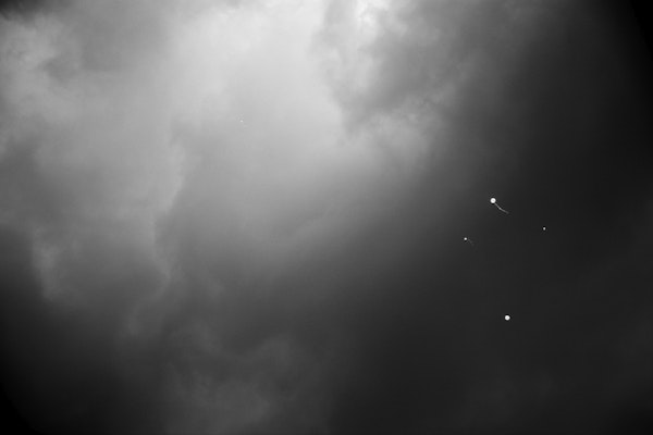 Four balloons and another one