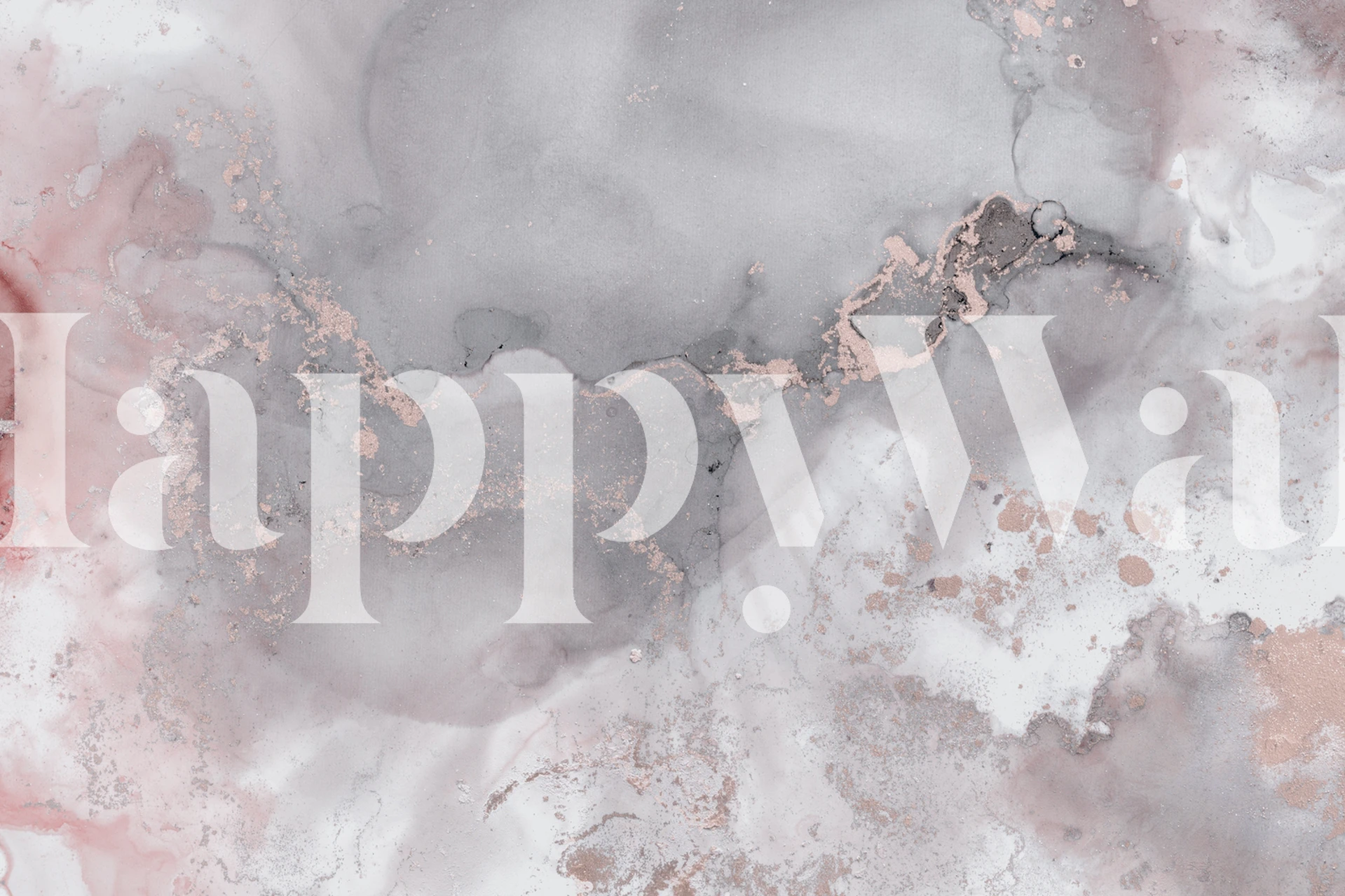 Blush pink and grey abstract watercolor patterns wallpaper