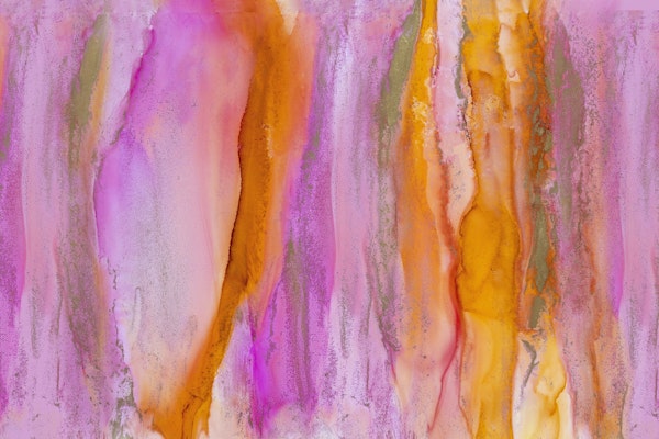 Alcohol Ink Art Multicolor