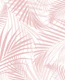 Blush Pink Palm Leaves Dream 3