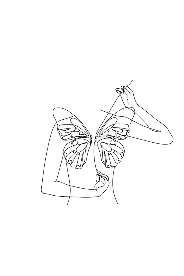 I want be like butterfly