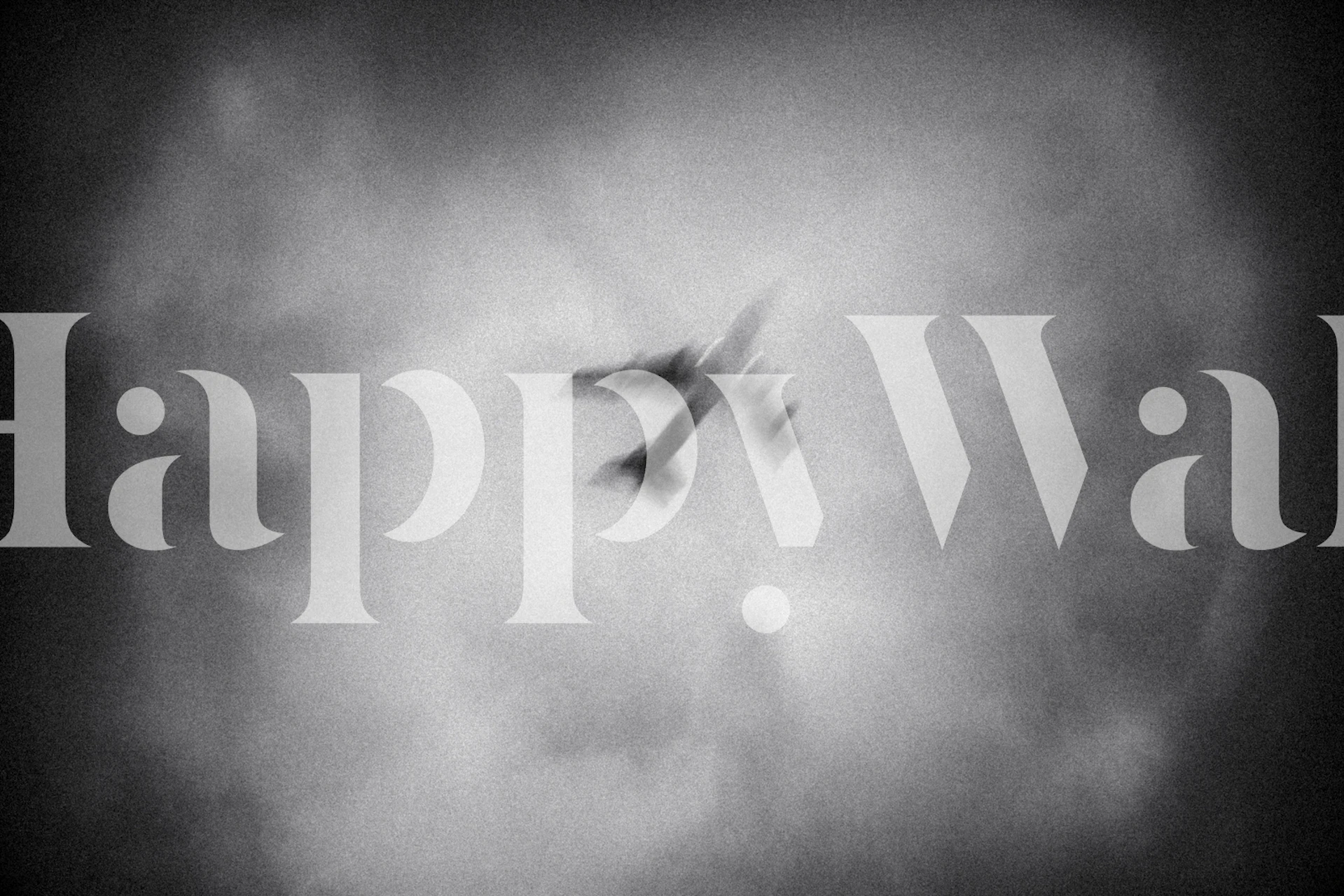 Black and white airplane flying through a cloudy sky wallpaper