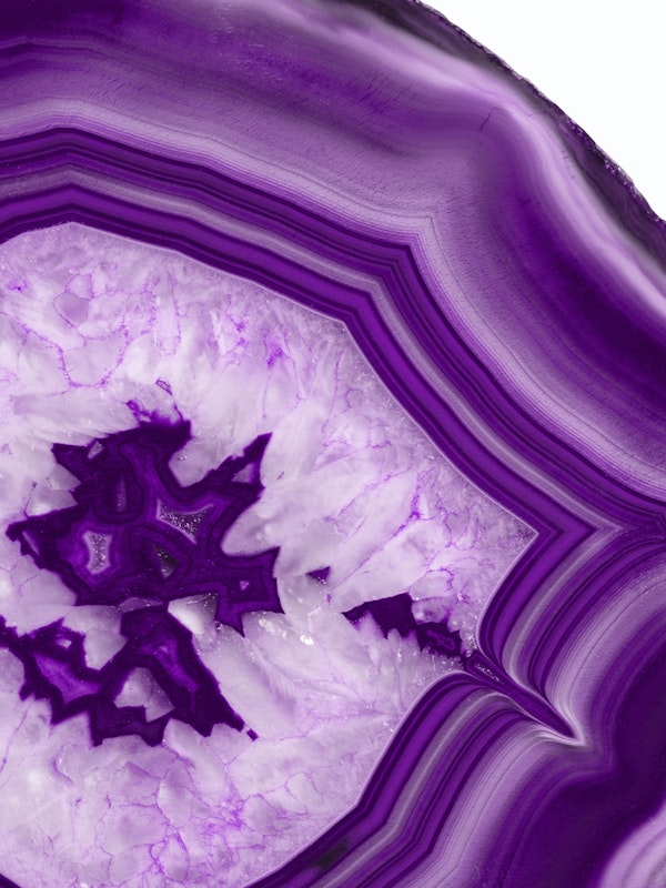 Purple Agate Chic 1