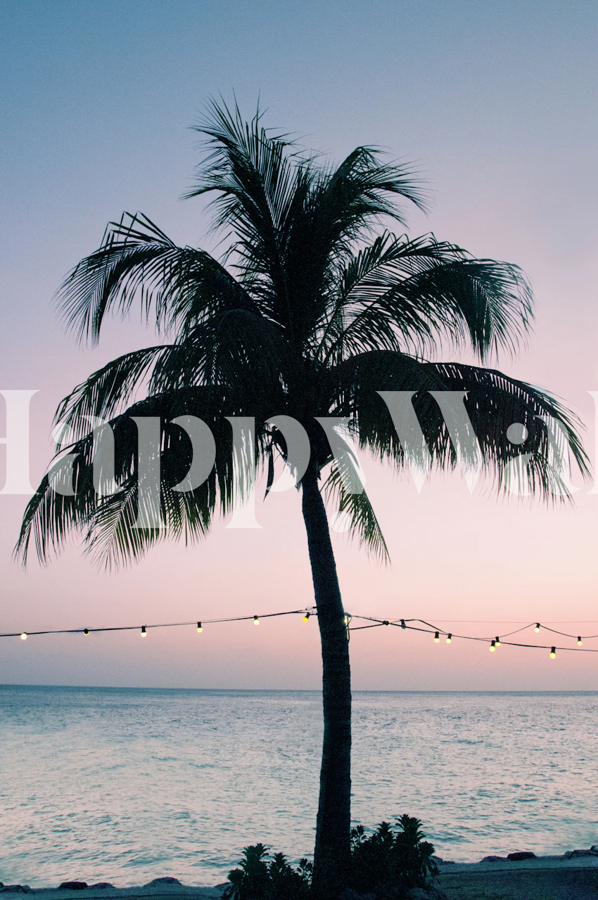 Vivid Palm Tree Dream 3 i et rum