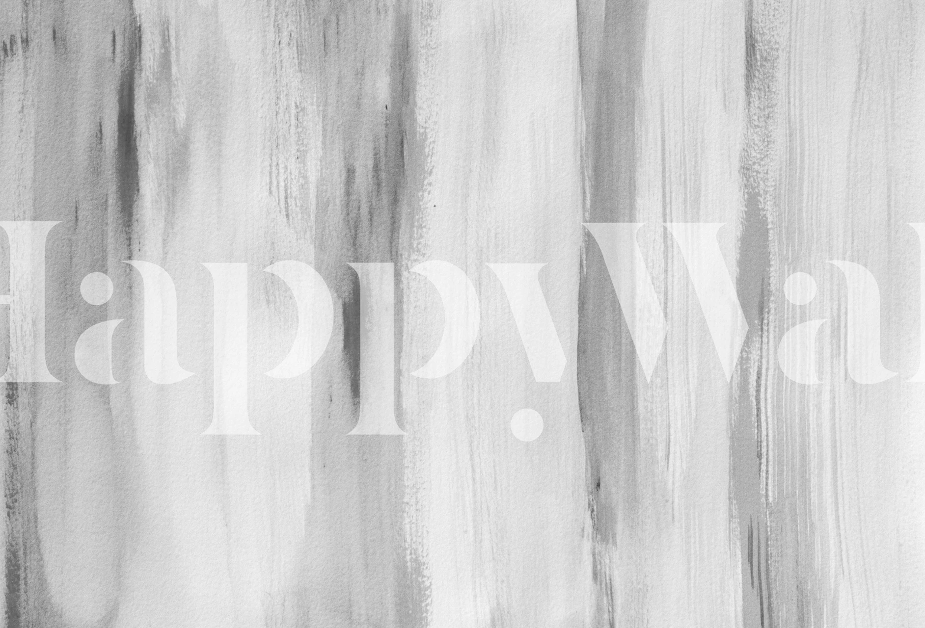 Tapeta Touching Gray Watercolor 2 v pokoji