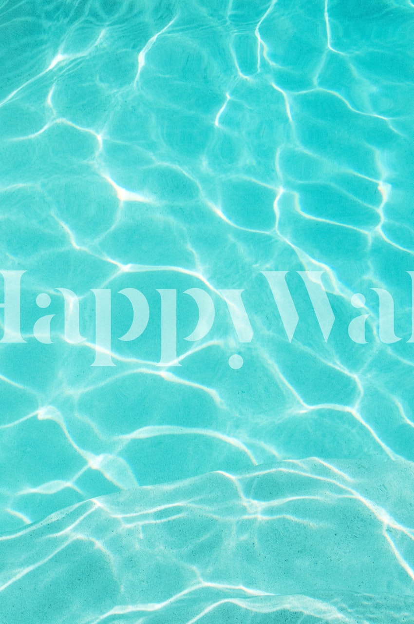 Pool Dream 9 wallpaper design in room