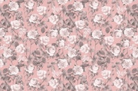 Vintage Roses in Soft Pink behang