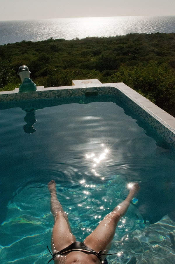Woman in the Pool 1