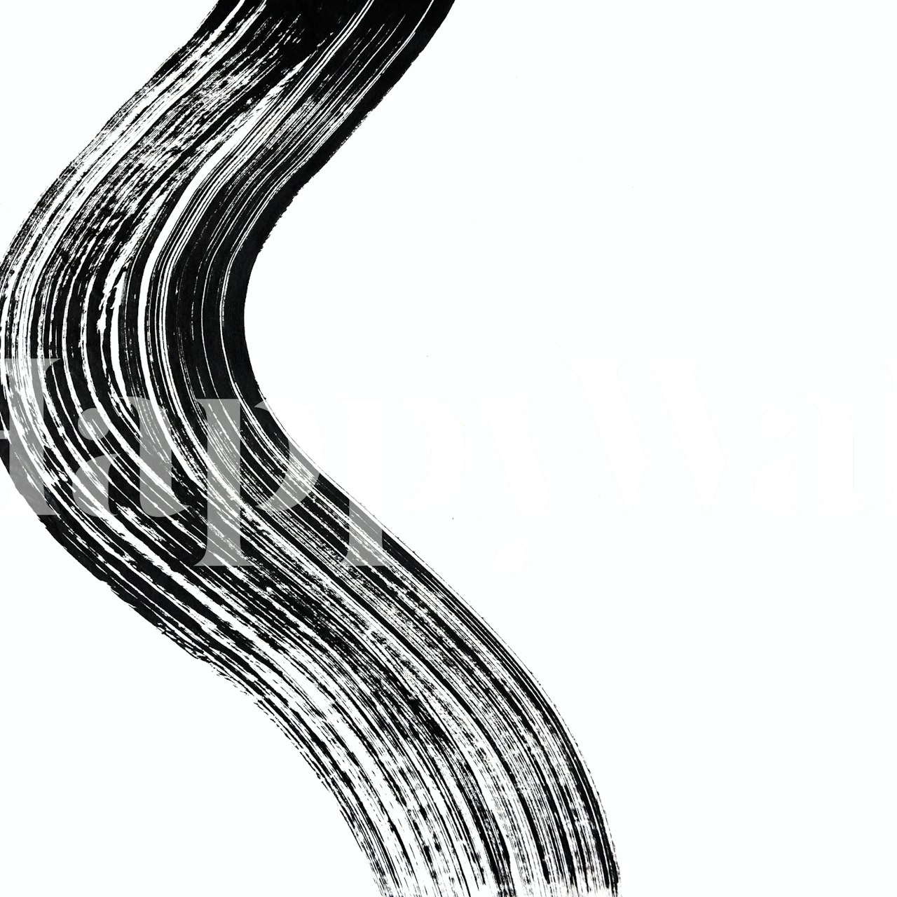 Bold wallpaper design in a modern room