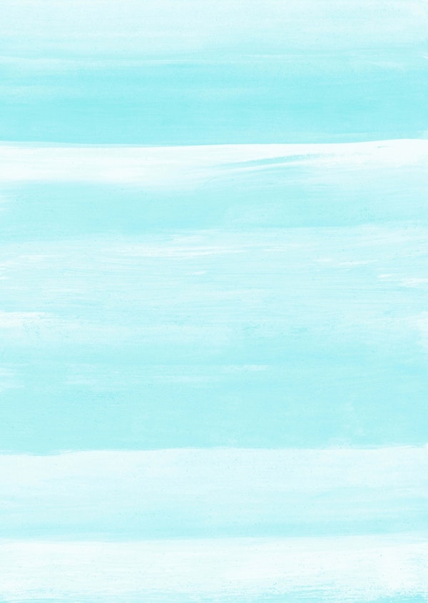 Soft Aqua Blue Watercolor