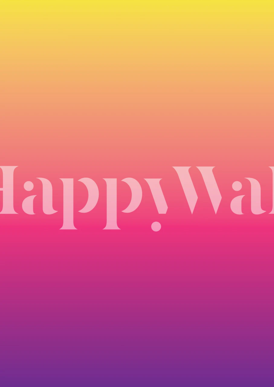 Ombre sunset wallpaper in yellow, pink, and purple gradient