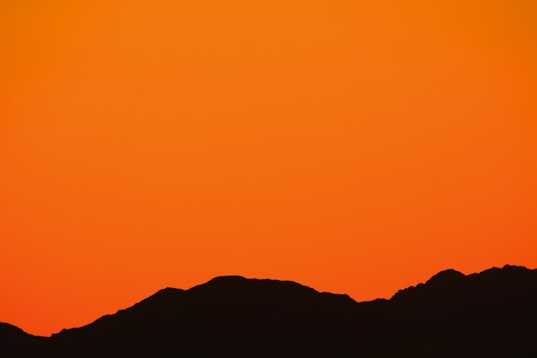 Sunset over the Mountains of Eilat I