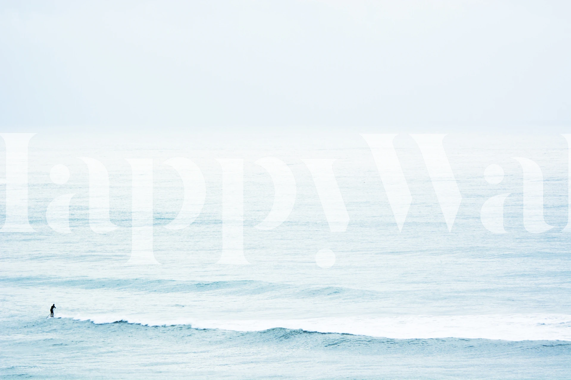 Winter Surfing III carta da parati in una stanza