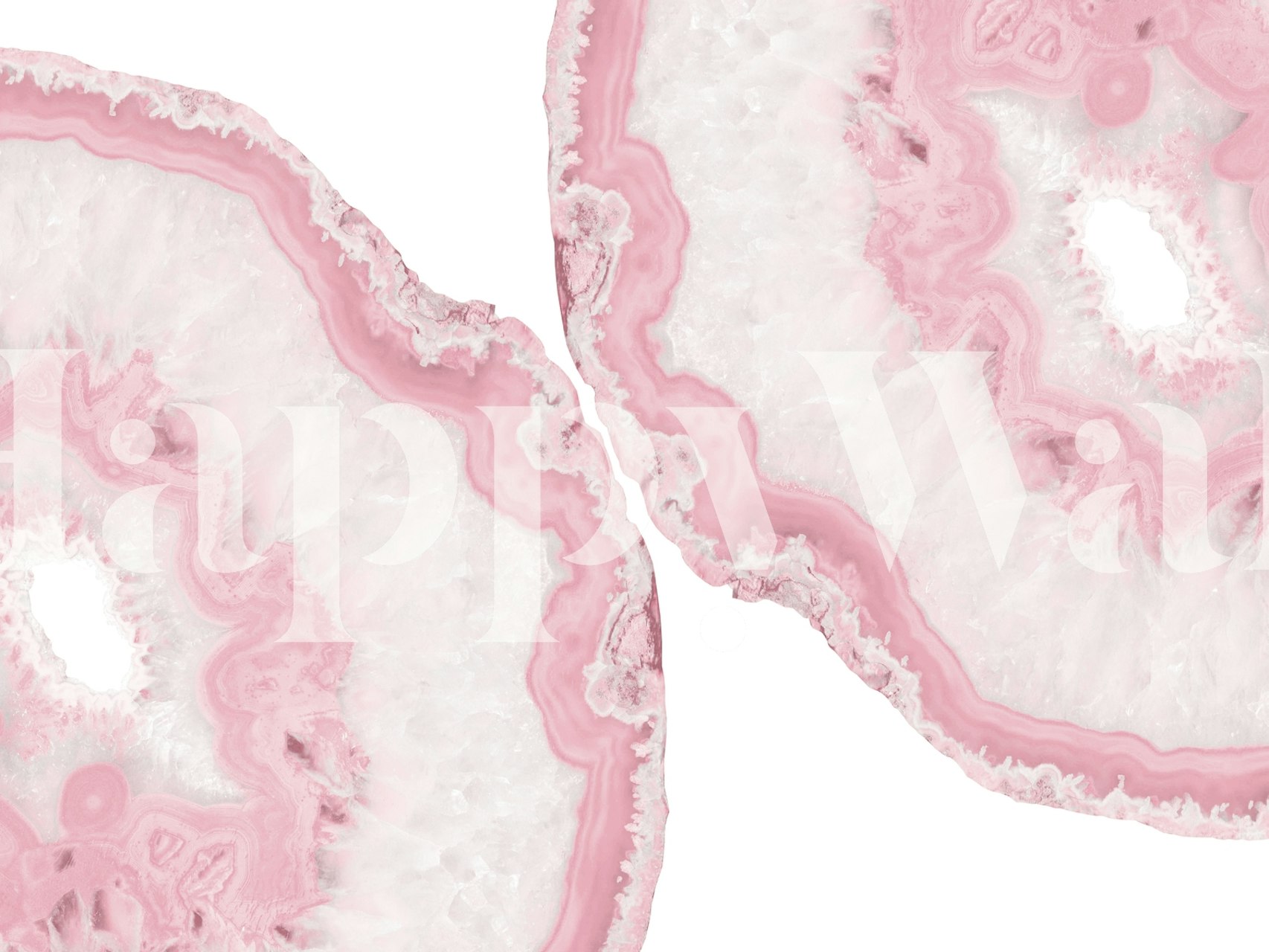 Yin Yang Agate Summer 4 papel pintado en una habitación