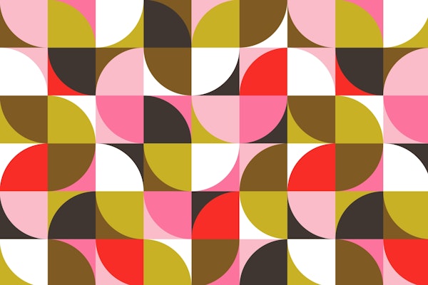 Retro Mod Squares 10