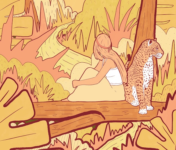 Waiting by the stream