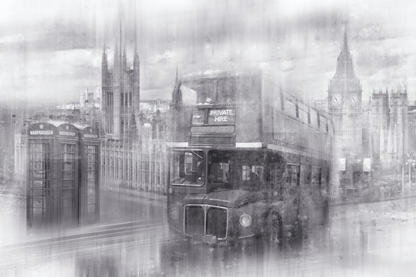 Westminster Collage Monochrome