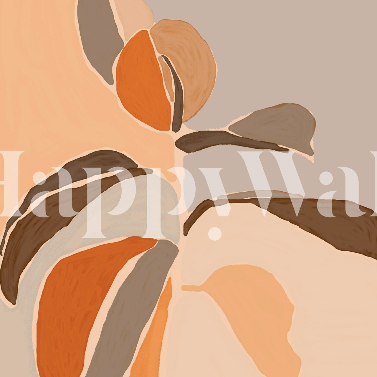 Spring Flora V4 wallpaper design in a room