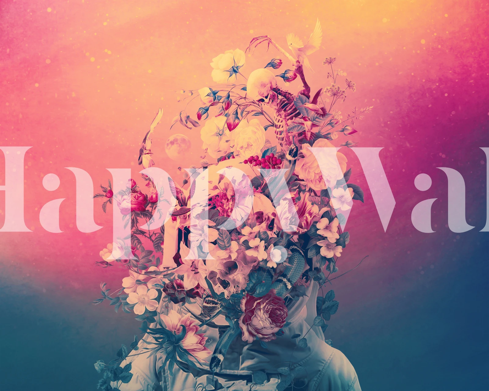 Floral Space II u šarenoj sobi