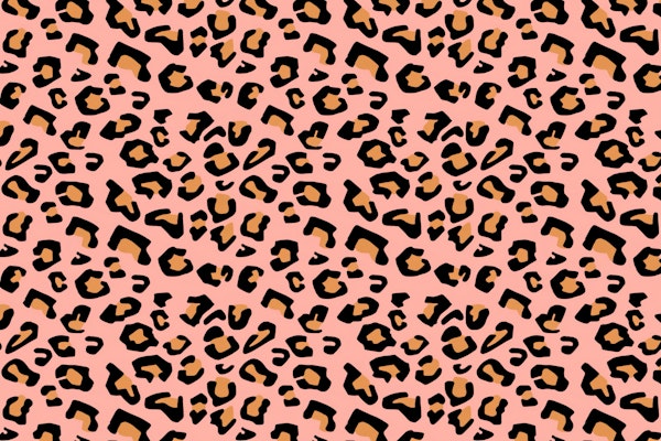 Modern Leopard Animal Print