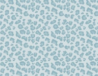 Modern Leopard Print Pale Aqua wallpaper