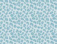 Modern Leopard Print Pale Aqua tapety
