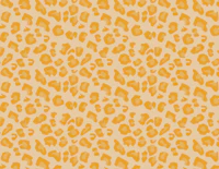 Modern Leopard Print Yellow tapeta