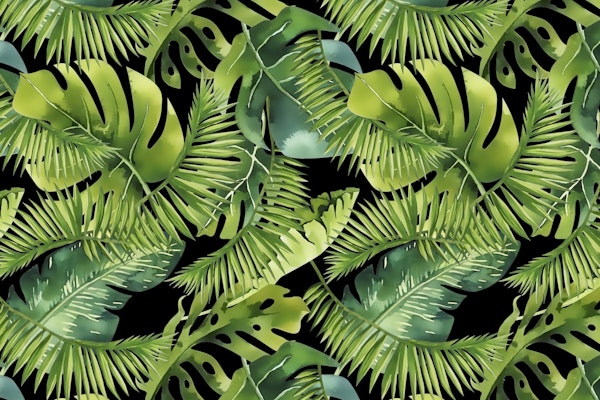Green Tropical Jungle Escape