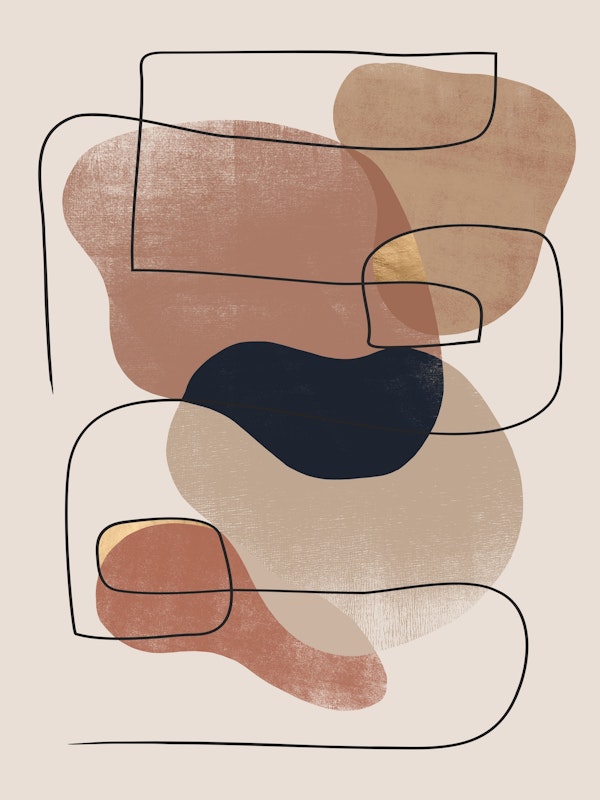 Organic Shapes in Sand 2