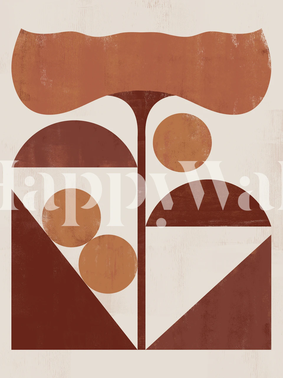 SHE Rouge 6 wallpaper displayed in a room