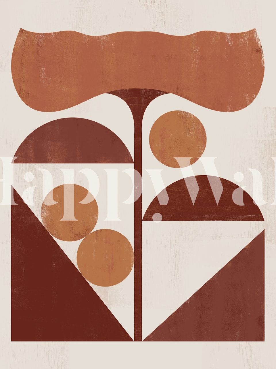 SHE Rouge 6 wallpaper displayed in a room