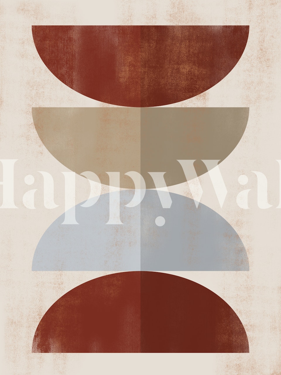 Papel de parede SHE Rouge 7 exibido em um quarto