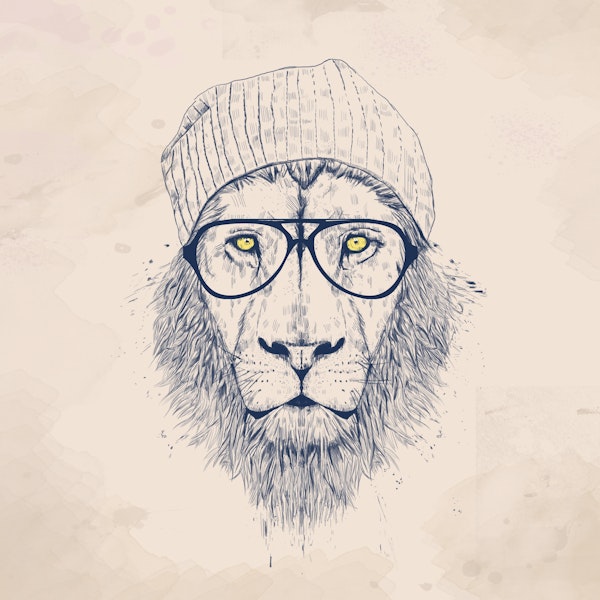 Cool lion