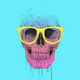 Pop art skull  II