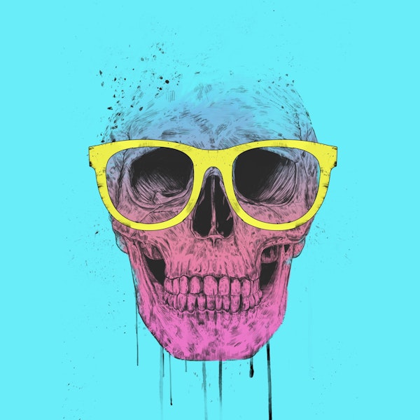 Pop art skull  II