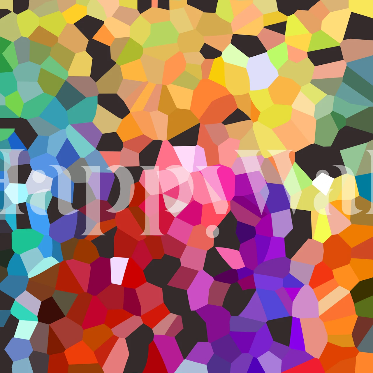 Fooling Around barevné tapety v místnosti