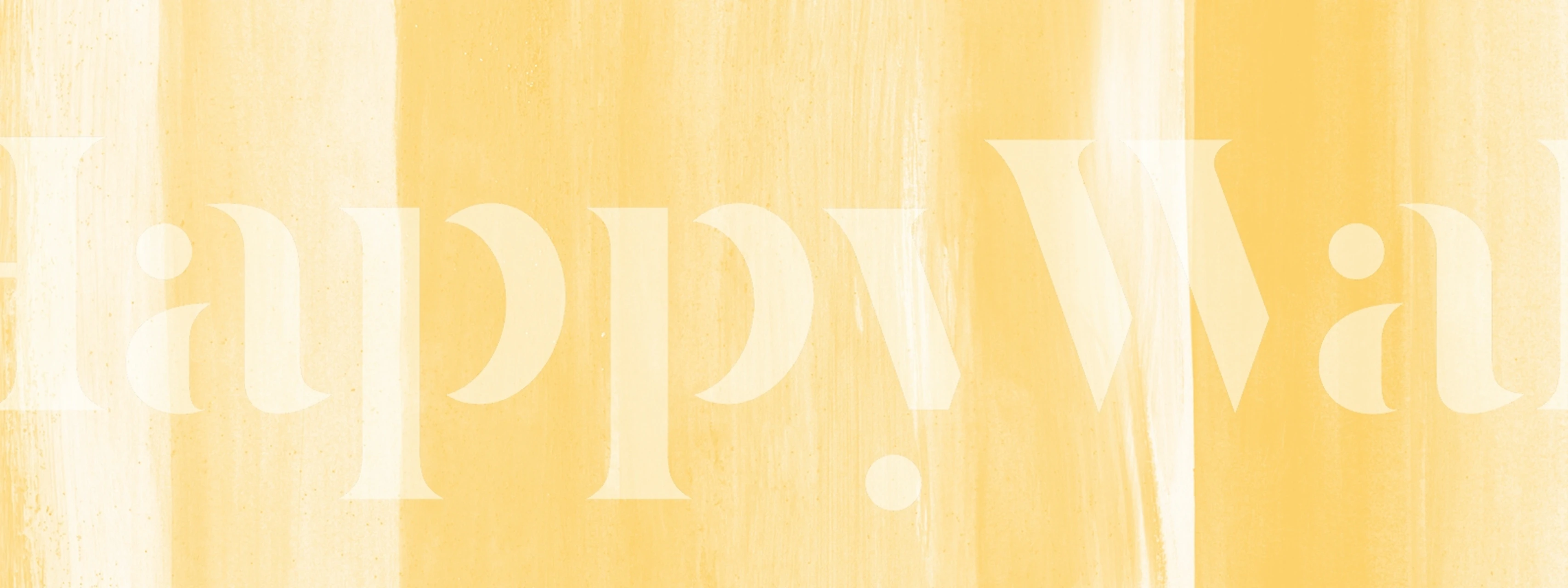 Yellow watercolor abstract stripes wallpaper