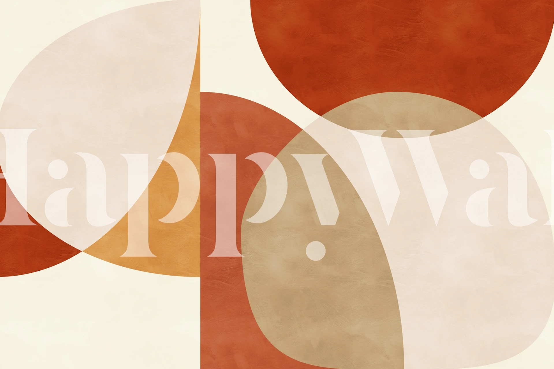 Mid century abstract modern návrh tapety