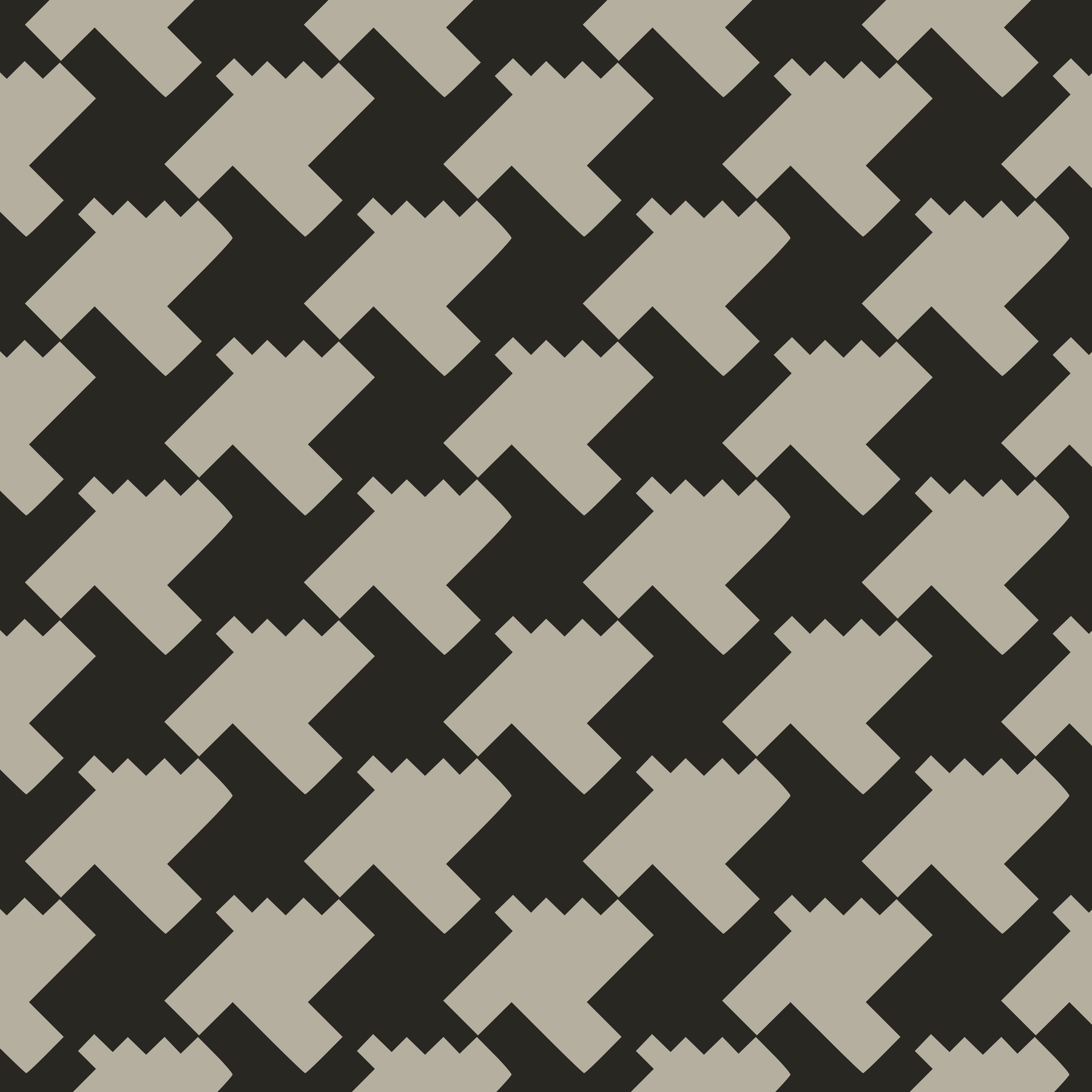 Aztec Abstract Gray Wallpaper - Buy Now at Happywall