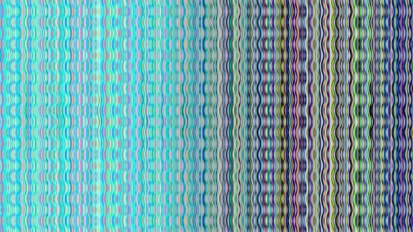 Rainbow Waves Aqua Pastel