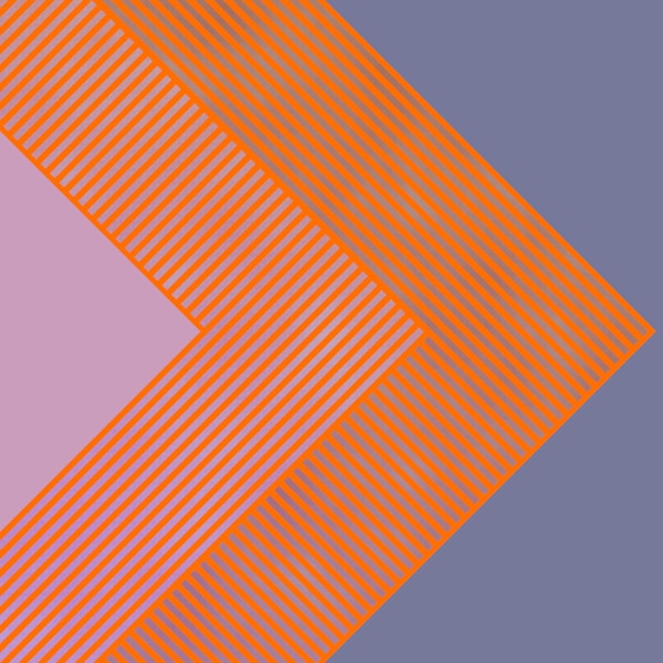 Mid Century Stripes Orange